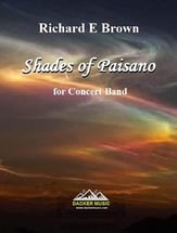 Shades of Paisano Concert Band sheet music cover